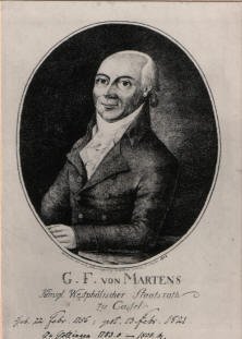 Georg Friedrich Von Martens