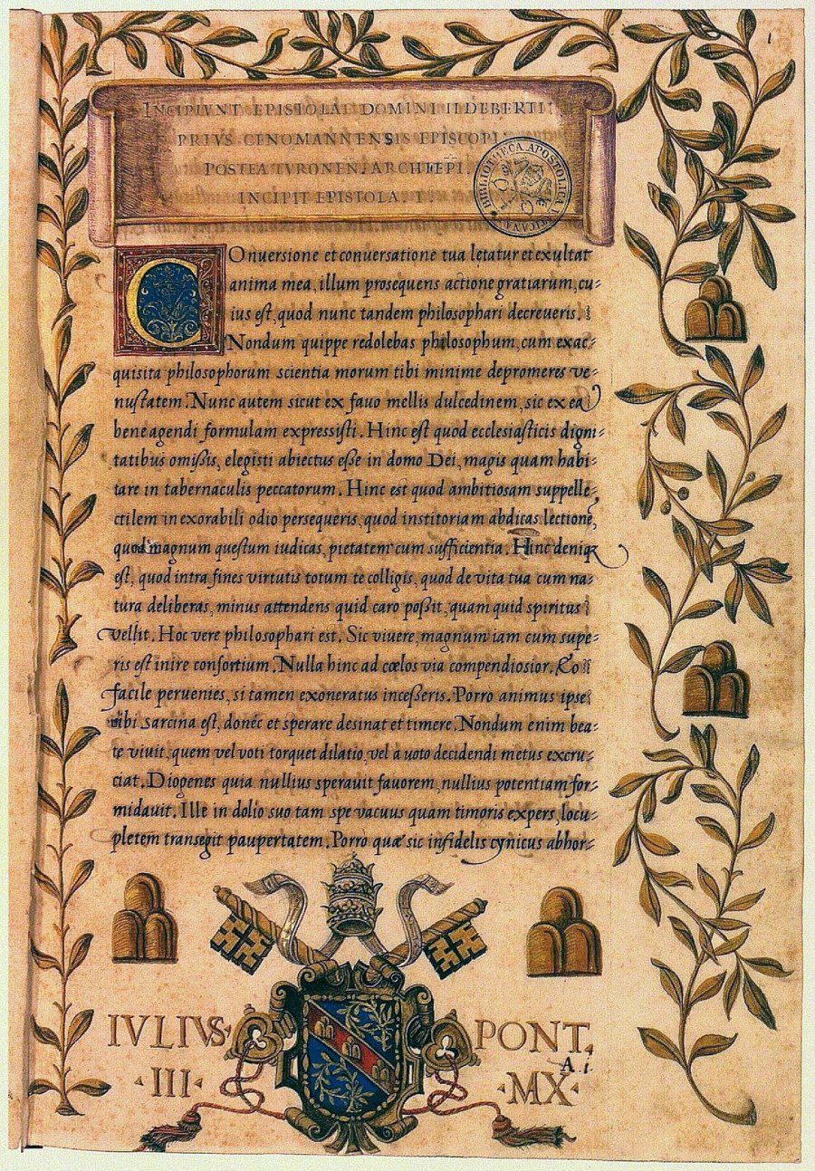 Hildebert Of Lavardin