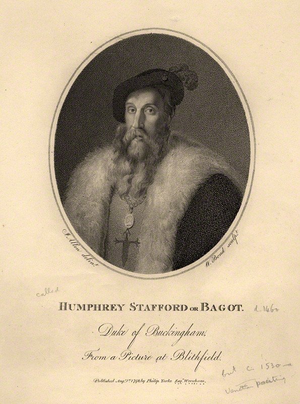 Humphrey Stafford 1st Duke Of Buckingham