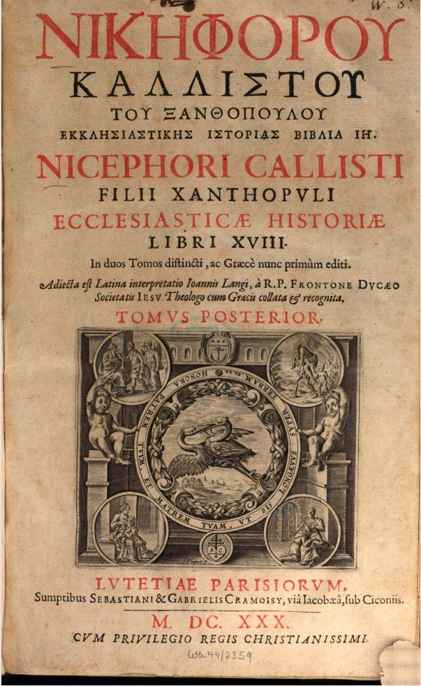 Nikephoros Kallistos Xanthopoulos