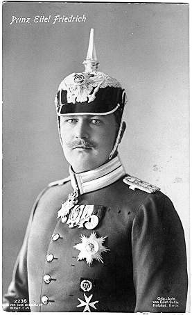 Prince Eitel Friedrich Of Prussia